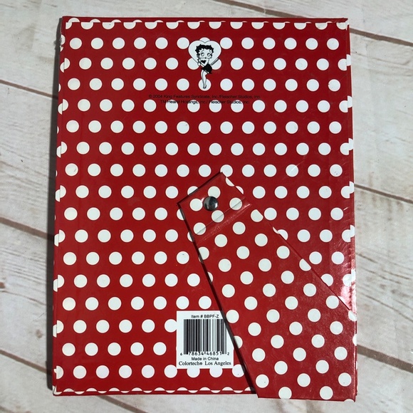 Betty Boop 4x6 Inch Polka Dot Photo Frame Pattern 2004 set of 3 - Picture 10 of 16